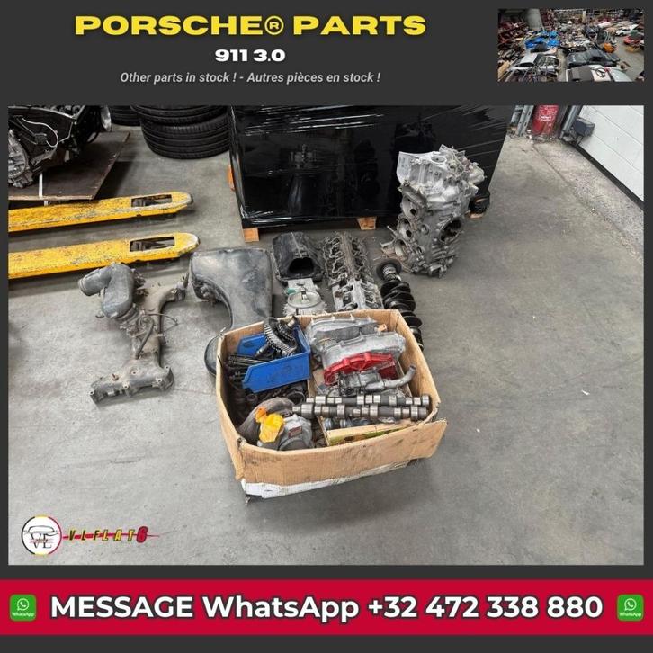Porsche 911 3.0-motor — volledig gedemonteerd, Auto-onderdelen, Motor en Toebehoren, Oldtimer onderdelen, Porsche, Gebruikt, Ophalen