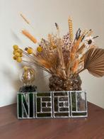 Naam in  glas-in-lood, Ophalen of Verzenden, Nieuw