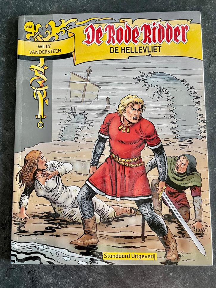 De rode ridder | 243. De hellevliet, Livres, BD, Utilisé, Une BD, Envoi