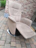 zeer mooie elektrische fauteuil beige kleur, Huis en Inrichting, Fauteuils, Ophalen, Zo goed als nieuw