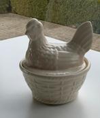 Decoratieve pot met kip, Antiek en Kunst, Antiek | Keramiek en Aardewerk, Ophalen