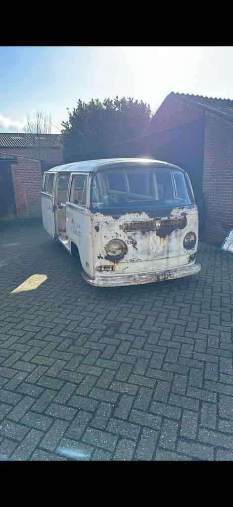 Vw t2 a 1971, Autos, Oldtimers & Ancêtres, Particulier, Volkswagen, Essence, Boîte manuelle, Beige, Enlèvement