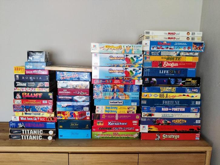 Lot Gezelschapsspellen, Hobby en Vrije tijd, Gezelschapsspellen | Bordspellen, Gebruikt, Ophalen of Verzenden