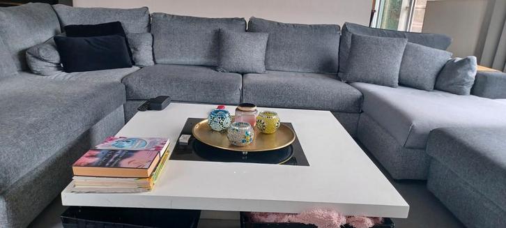 héél ruime salon, Huis en Inrichting, Zetels | Complete zithoeken, Gebruikt, Ophalen