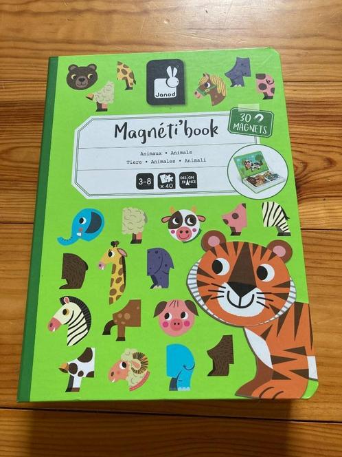 Magneti'book animaux, 30 magnets, jeux educatifs