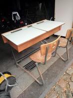 Vintage schoolbank, Antiek en Kunst, Ophalen