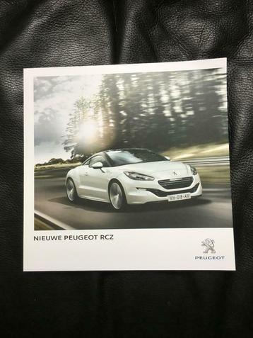 Brochure Peugeot RCZ disponible aux enchères