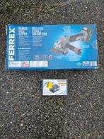 Meuleuse à batterie Ferrex avec chargeur de batterie +2 pile, Enlèvement