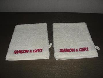 Nieuwe Samson & Gert washandjes kleur Ecru nooit gebruikt.