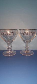 2 verres orval 17cl, Enlèvement ou Envoi, Comme neuf