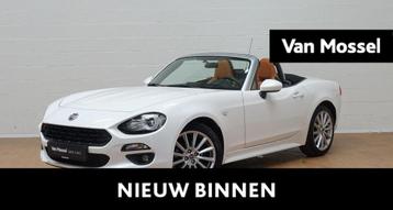 Fiat 124 Spider 1.4T Lusso+gps+camera+park pilot+leder beschikbaar voor biedingen