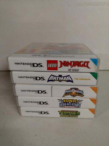 Lot van 5 leuke Nintendo DS spelletjes  