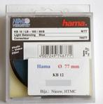 Hama Lens filter diam 77 KB12 (80B) HTMC, Audio, Tv en Foto, Foto | Filters, Overige typen, Ophalen of Verzenden, Zo goed als nieuw