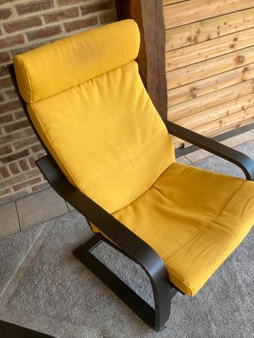 Poang stoel IKEA, Enlèvement, Utilisé, Zwart