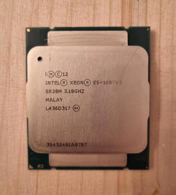 Intel Xeon E5-1607V3 4C/4T 3,1 GHz FCLGA2011