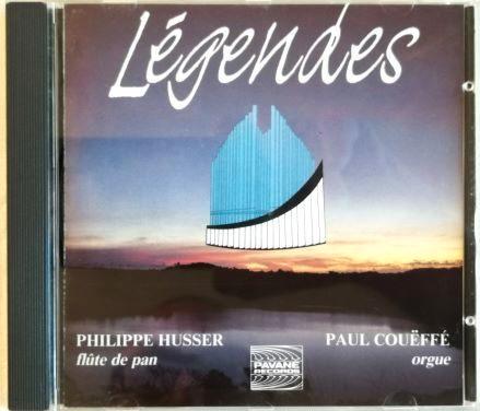 PHILIPPE HUSSER – LÉGENDES – Panfluit & orgel – CD, Cd's en Dvd's, Cd's | Instrumentaal, Zo goed als nieuw, Ophalen of Verzenden