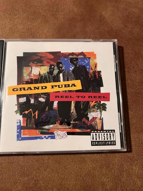 Grand Puba - Reel to Reel (1992) CD, Cd's en Dvd's, Cd's | Hiphop en Rap, Zo goed als nieuw, 1985 tot 2000, Ophalen of Verzenden