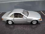Modelauto, schaalmodel Mercedes Benz 500SL - 1989 - Maisto, Verzenden, Gebruikt, Auto, Maisto