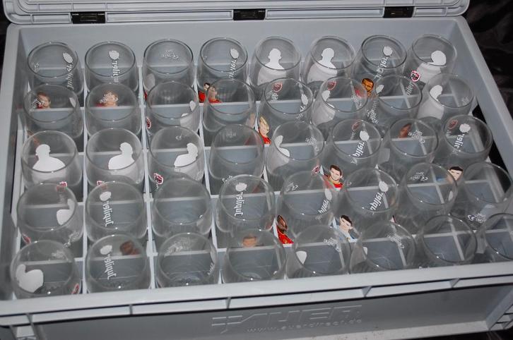 Verres Jupiler (40) dans une boite Auer (Professionnelle)2, Articles professionnels, Horeca | Équipement de cuisine, Transport et Stockage