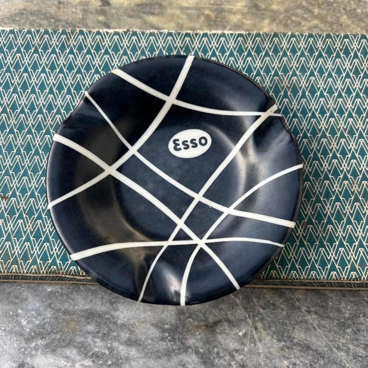 Esso vintage asbak uit de jaren 50, 60 en 70 Cogebi, Auto diversen, Auto-accessoires, Zo goed als nieuw, Ophalen of Verzenden