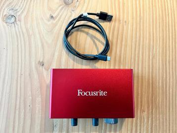 Focusrite scarlett solo 3th gen beschikbaar voor biedingen