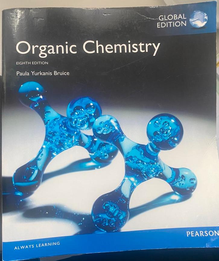 Organic Chemistry - 8th edition - Paula Yurkanis Bruce, Boeken, Studieboeken en Cursussen, Zo goed als nieuw, Ophalen