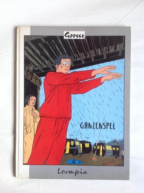 Ganzespel - 1e druk - hc - 1990, Livres, BD | Comics, Utilisé, Comics, Europe, Enlèvement ou Envoi