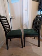 Twee stoelen Ekedalen, Huis en Inrichting, Ophalen, Hout, Twee, Zwart