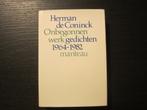 Onbegonnen werk   Gedichten 1964-1982   Herman de Coninck, Boeken, Ophalen of Verzenden