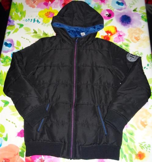 maat 164 14 jaar jas zwart kap zeer goede staat La Redoute, Kinderen en Baby's, Kinderkleding | Maat 164, Gebruikt, Jongen, Jas
