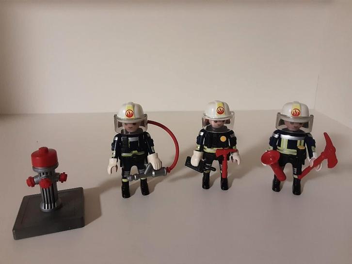 PLaymobil brandweermannen - vanaf 3,5 EUR, Kinderen en Baby's, Speelgoed | Playmobil, Zo goed als nieuw, Complete set, Ophalen of Verzenden