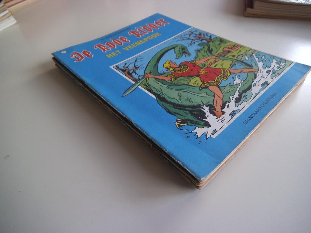 6 Rode Ridder Strips, Gelezen, Meerdere stripboeken, Studio  Vandersteen, Ophalen of Verzenden
