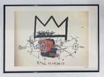 Jean Michel Basquiat: lithografie 50 bij 70 cm ingelijst, Antiek en Kunst, Ophalen of Verzenden