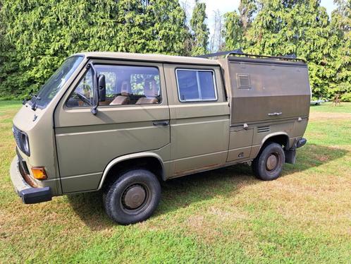 VW T3 doka syncro alusingen, Autos, Volkswagen, Particulier, Transporter, 4x4, Essence, SUV ou Tout-terrain, 3 portes, Boîte manuelle