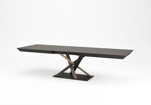 Eettafel MISTRAL keramiek, verlengbaar L220cm(>300cm) x B100, Huis en Inrichting, Tafels | Eettafels, Nieuw, 50 tot 100 cm, 200 cm of meer