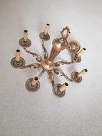 Lustre en bronze massif, Enlèvement, Comme neuf, Métal