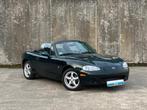 Mazda MX-5 1.6i 16v NBFL | Met keuring & garantie, Auto's, Mazda, 1025 kg, Zwart, 4 cilinders, Cabriolet