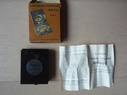 Kompas 'Universal-compass' Pasto nr. 6, Antiek en Kunst, Antiek | Gereedschap en Instrumenten, Ophalen of Verzenden