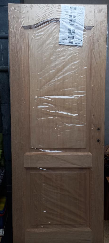 Nieuwe lichteiken deur THYS, Doe-het-zelf en Bouw, Deuren en Vliegenramen, Nieuw, Binnendeur, 200 tot 215 cm, Minder dan 80 cm