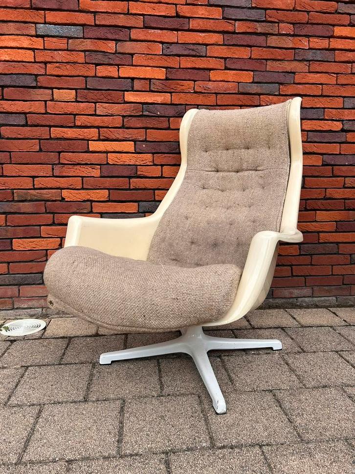Galaxy draaifauteuil van Alf Svensson voor DUX, Huis en Inrichting, Fauteuils, Kunststof, Ophalen