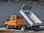 Iveco Daily 35C21 3-Zijdige Kipper Dubbel Cabine 210PK 3.0L, Auto's, Stof, Euro 6, Iveco, 7 zetels