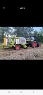 Balen pres claas . Ronde balen pres met wiklaar, Enlèvement