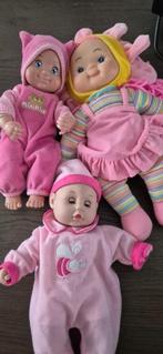 3 poppen, Kinderen en Baby's, Speelgoed | Poppen, Ophalen, Gebruikt, Babypop