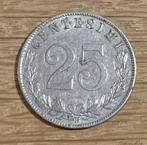 Italie 1902 munt 25 centisimi Koning Vittorio Em. III, Ophalen of Verzenden, Italië, Losse munt