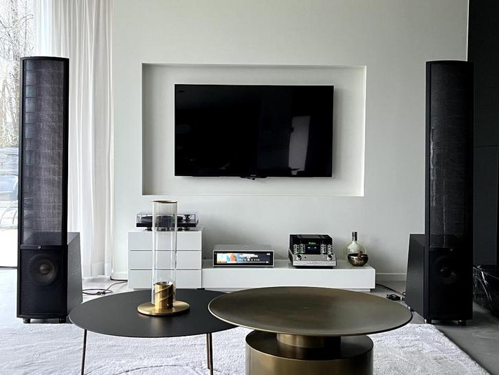 EXCEPTIONNEL - Enceintes High End Martin Logan Vantage, Audio, Tv en Foto, Luidsprekerboxen, Zo goed als nieuw, Front, Rear of Stereo speakers