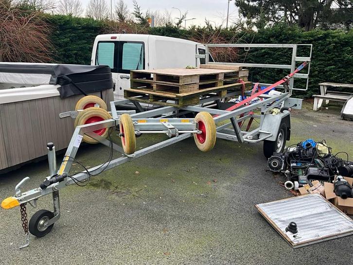 Remorque Sogewalot pour le transport en jacuzzi, Autos : Divers, Remorques, Utilisé
