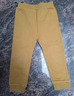 Pantalon de survêtement jaune moutarde t 86-92, Comme neuf, Garçon ou Fille, Enlèvement ou Envoi, Pantalon