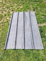 Stalen profielplaten (10 m2)., Metaal, Ophalen, Dakplaat of Dakpanplaat, Gebruikt