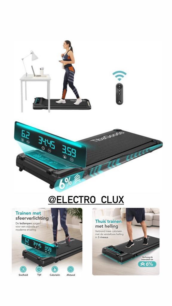 Loopband Inklapbaar /1-6 km/h Afstandsbediening- Walking pad, Sports & Fitness, Course, Jogging & Athlétisme, Neuf, Enlèvement ou Envoi