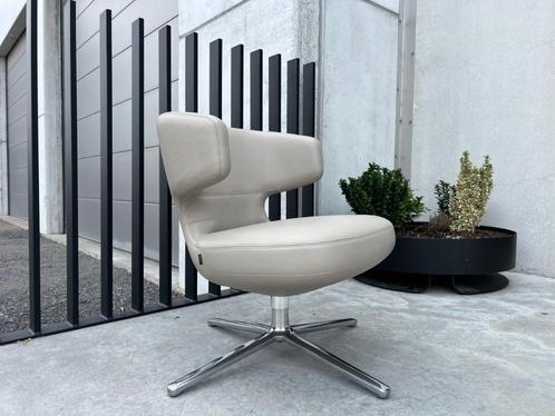 Vitra petit repos | fauteuil | leder |, Huis en Inrichting, Fauteuils, Zo goed als nieuw, Leer, Metaal, Verzenden